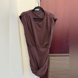 Dark red women’s dress